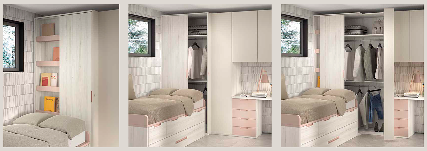 Dormitorio juvenil F002 - Imagen 2
