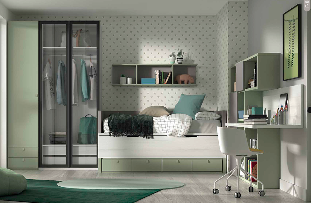 Dormitorio juvenil F003