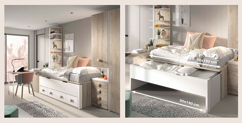 Dormitorio juvenil F004 - Imagen 2