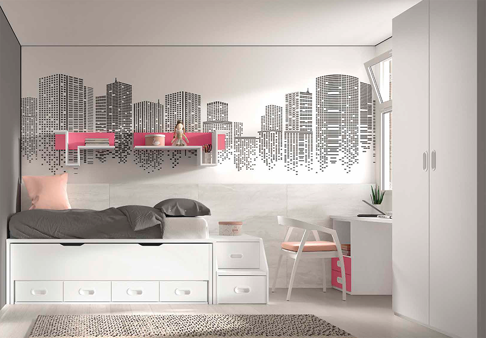 Dormitorio juvenil F016