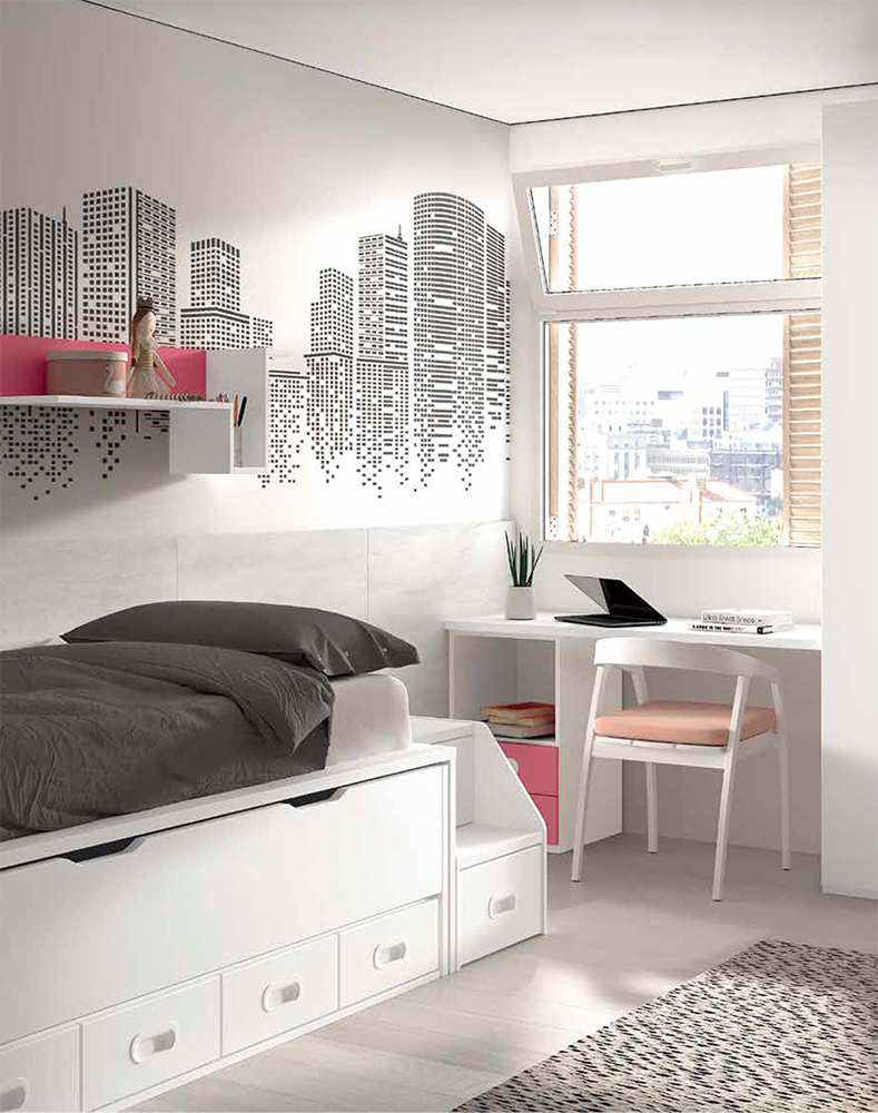 Dormitorio juvenil F016 - Imagen 2