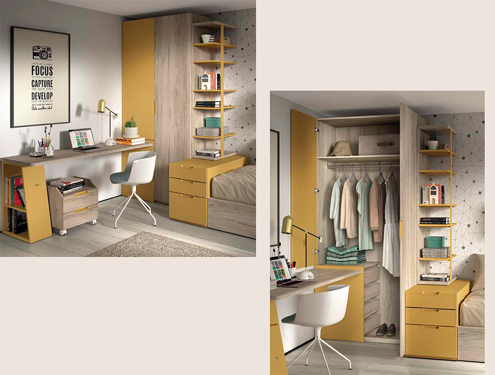 Dormitorio juvenil F155 - Imagen 2