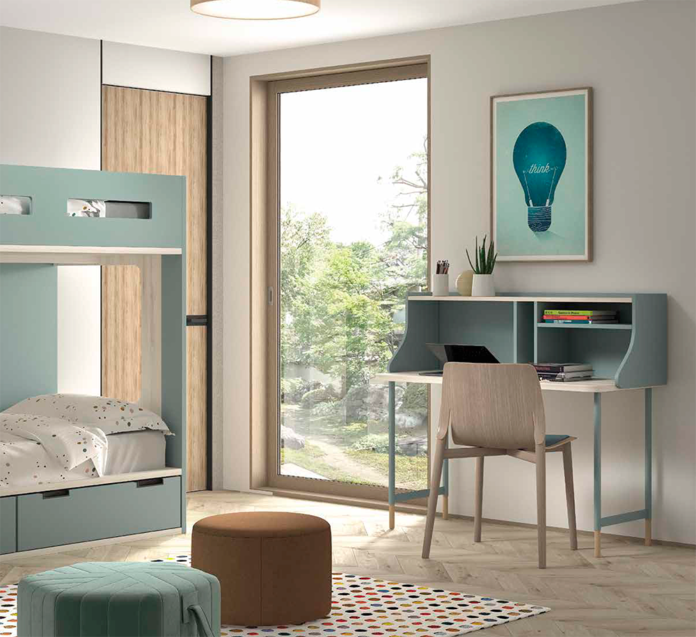 Dormitorio juvenil F203 - Imagen 2