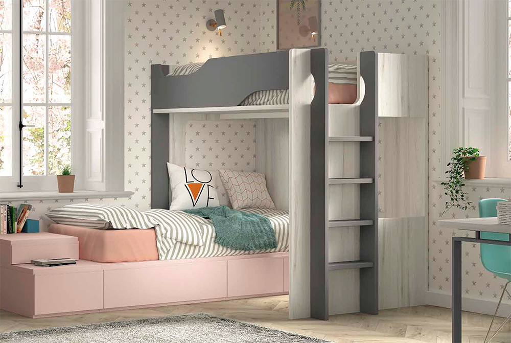 Dormitorio juvenil F206 - Imagen 2