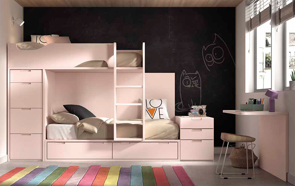 Dormitorio juvenil F213A - Imagen 2